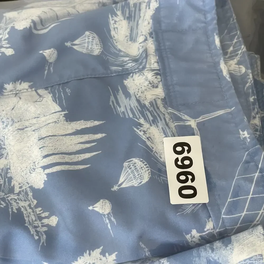 Ted Baker Holoway‎ Printed Swim Shorts Trunks Mens 6 US 2XL Blue Beach Tropical